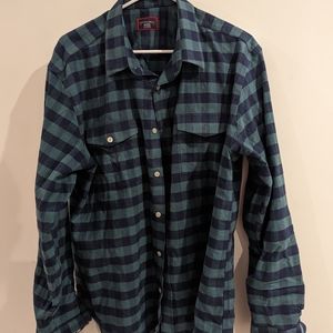 Untuckit Flannel Buttondown XL